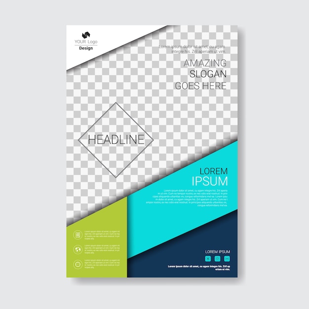 Template Design Brochure