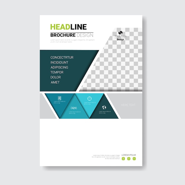 Template Design Brochure