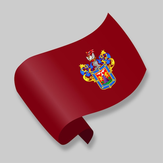 TEMPLATE OF FOLDED AREQUIPA FLAG