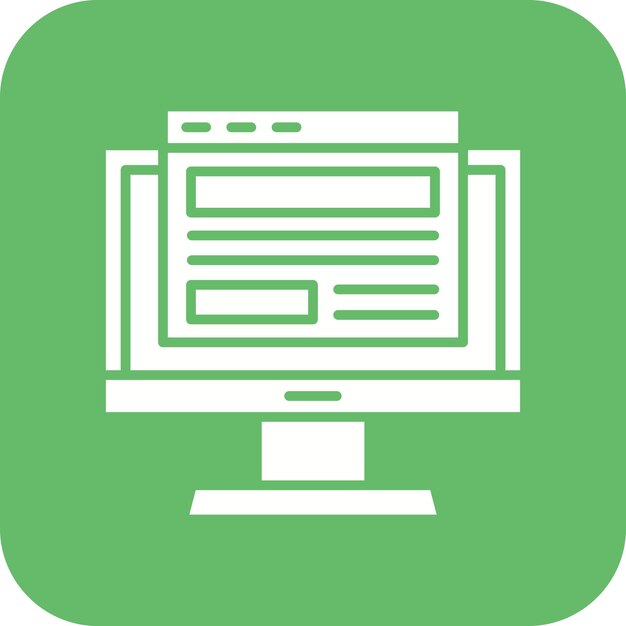テンプレートアイコンのベクトル画像は通信に使用できます