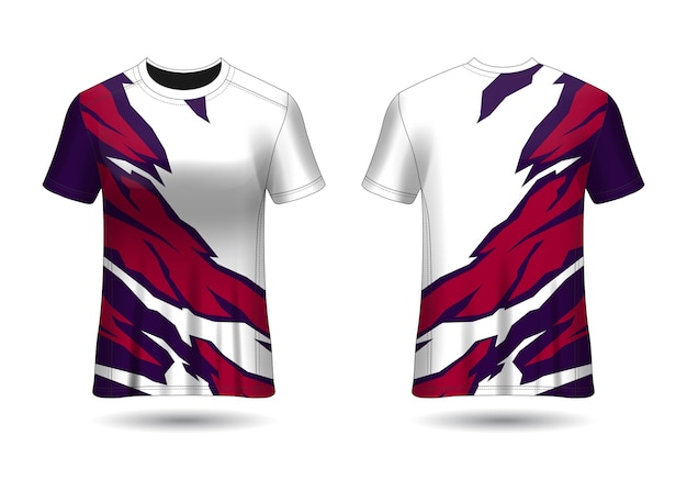 Modello illustrazione abbigliamento mockup calcio tessile moda indumento jersey vettore ciclismo