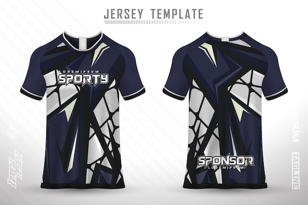 Modello jersey sport freepik