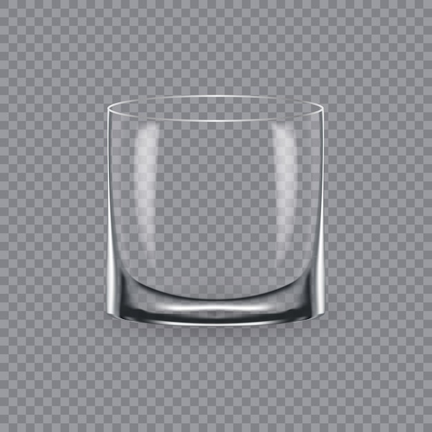 Template layout breadboard empty glass mugs for drink whiskey