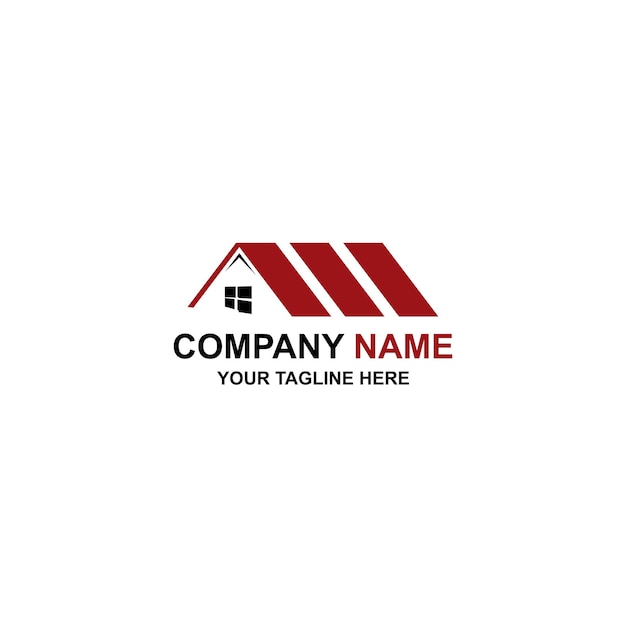 Vector template logo real estate