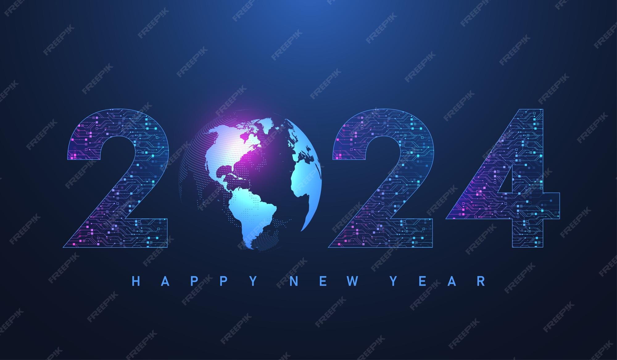 Premium Vector Template new year and happy christmas cards in the