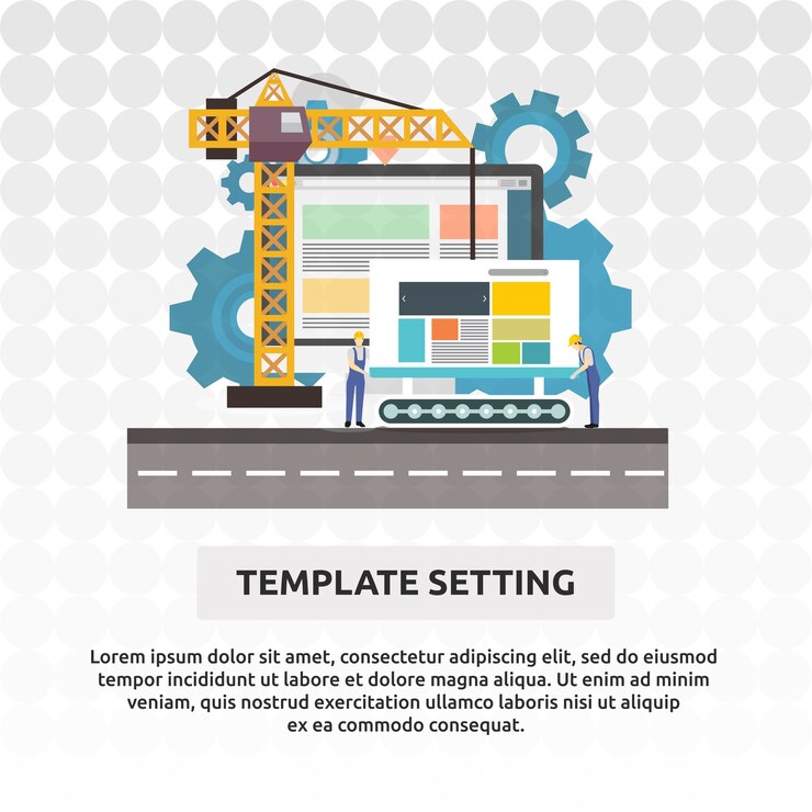 Vector template setting