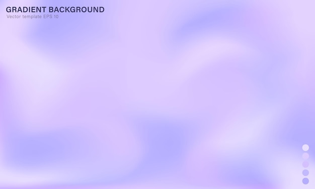 Template of soft purple background pastel lilac wallpaper with blurred wavy fluid gradient