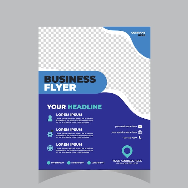 Template vector design for Brochure Annual Report Magazine Poster Corporate Presentation Portfolt