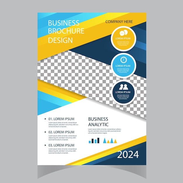 Template vector design for Brochure Annual Report Magazine Poster Corporate Presentation Portfolt