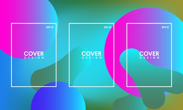 Templates for abstract covers, flyers, banner and posters