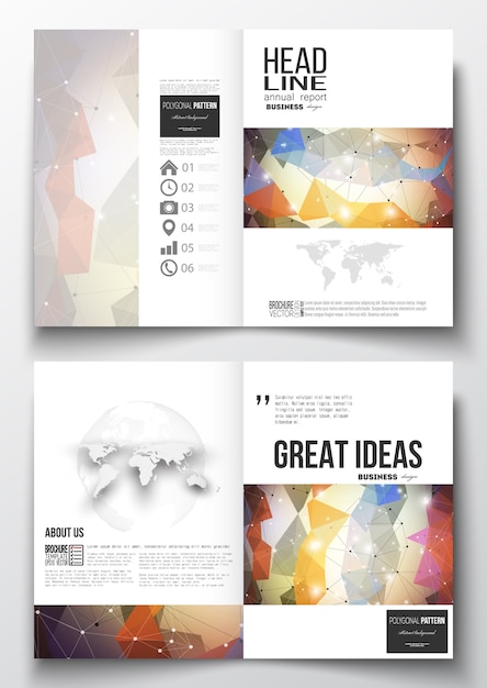 Templates for brochure