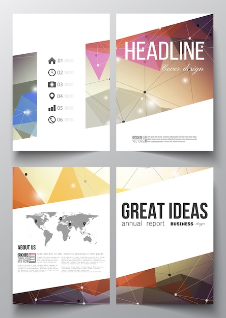 Templates for brochure