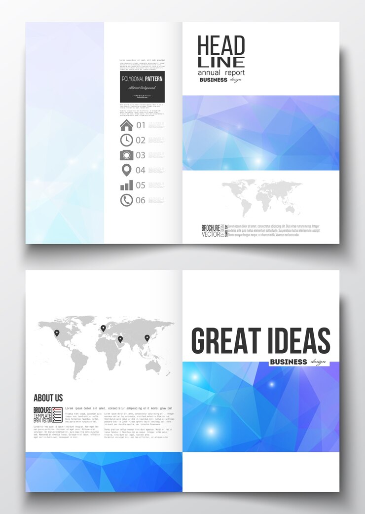 Templates for brochure