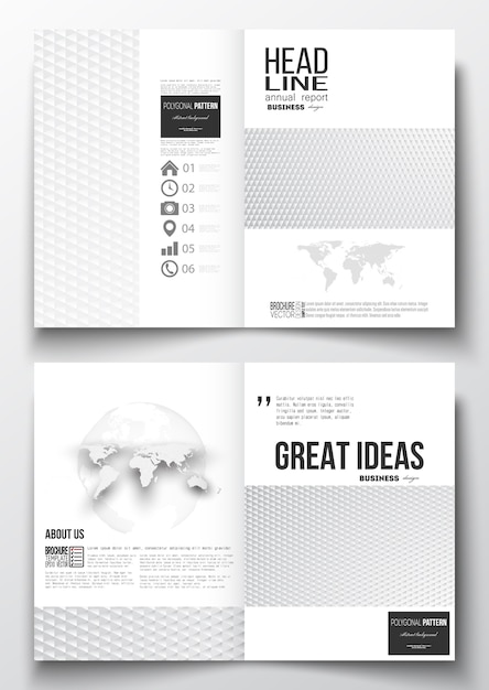 Templates for brochure