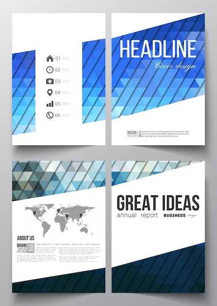 Templates for brochure