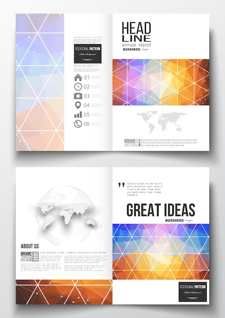 Templates for brochure