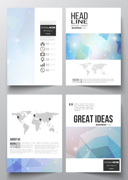 Templates for brochure