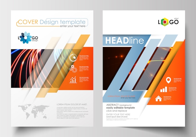 Templates for brochure