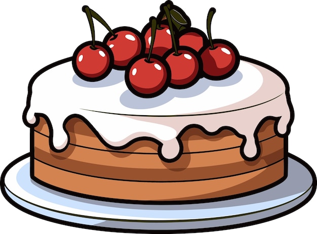 Tempting Cake Vector Designs Layers of Vector Cake Delights