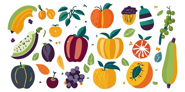 Vector tempting and juicy fruit rendered in vector splendor