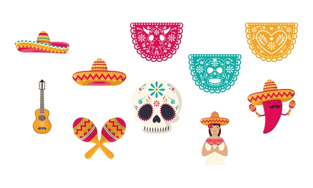 Ten mexican icons