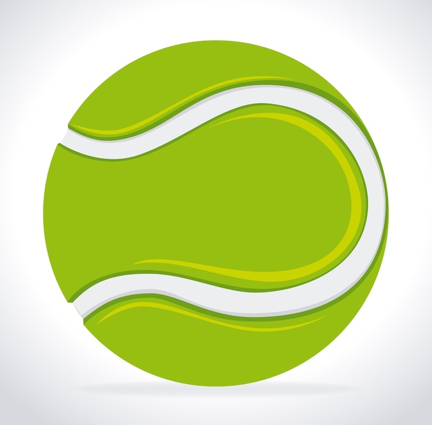 Tennis design, vector illustration.