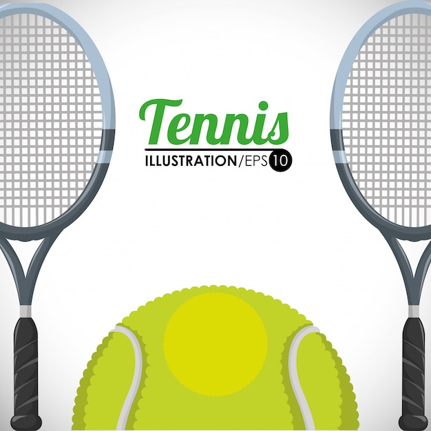 Vettore design da tennis