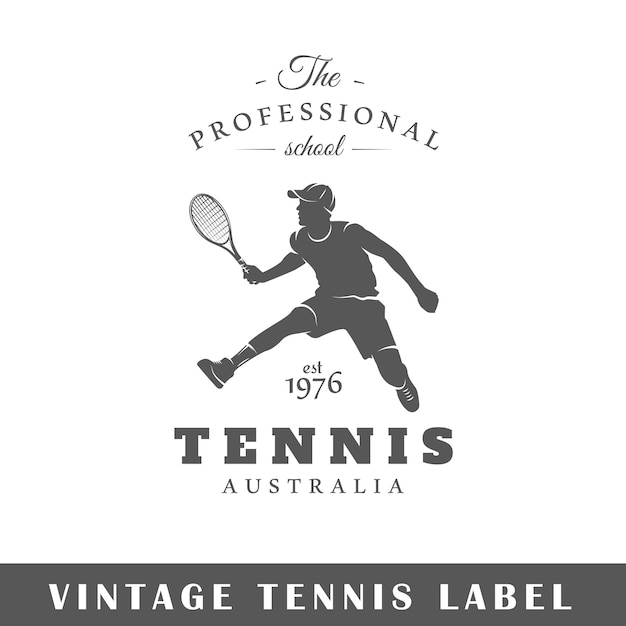 Tennis emblem