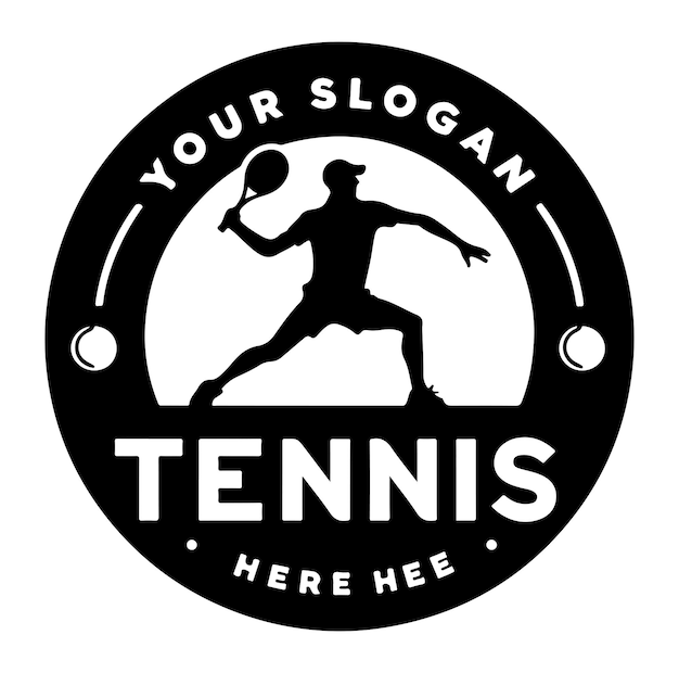 Disegno del logo del tennis