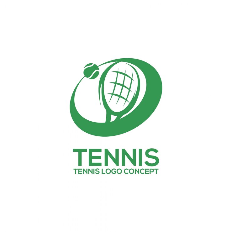 tennis Logo ontwerpsjabloon