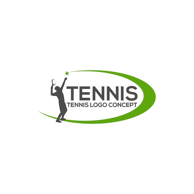 tennis Logo ontwerpsjabloon