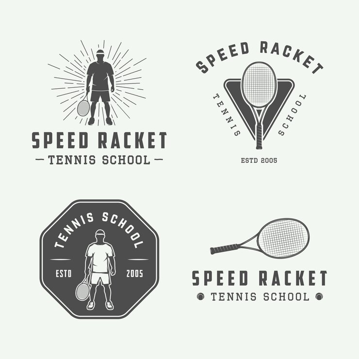 tennis logo setor embleem