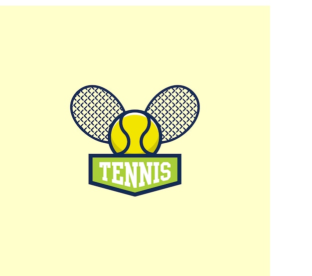 Vector tennis logo
