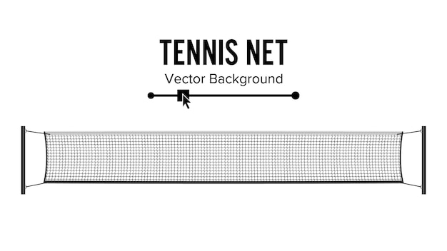 Tennis netto achtergrond
