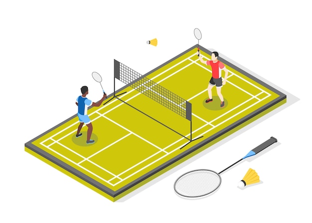 Composizione del campo da gioco di tennis