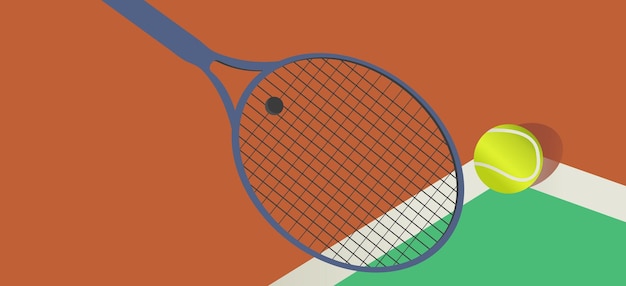 a tennis racket with the word italy on it