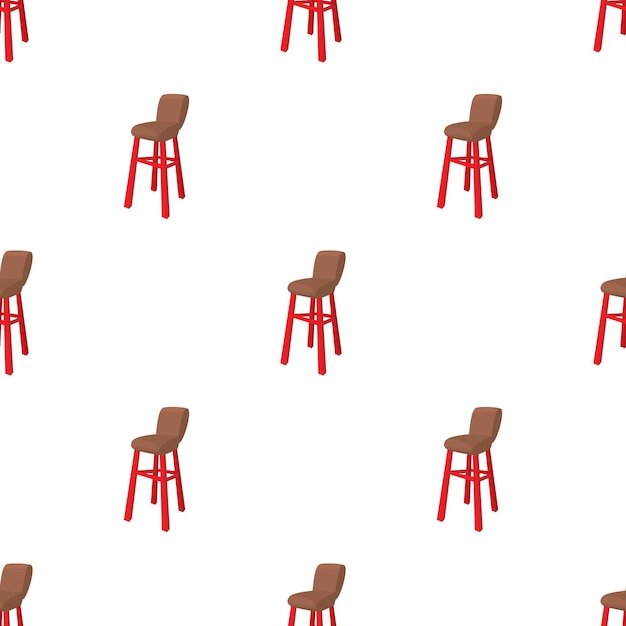 Vector tennis referee chair pattern seamless background texture repeat wallpaper geometric vector