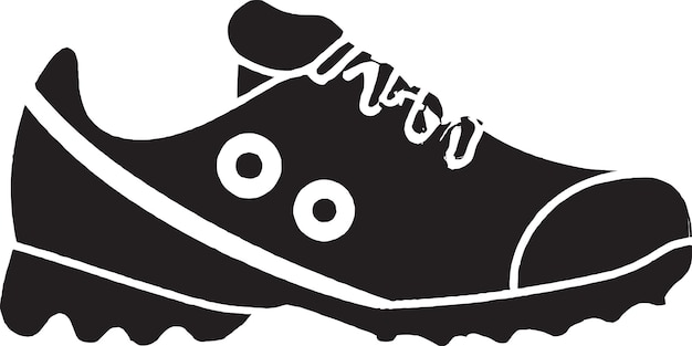 Tennis Shoes Icon Design Vector Graphic