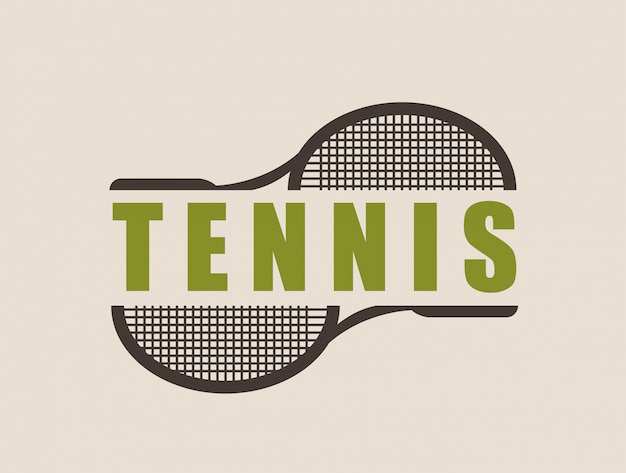 Vettore sport da tennis