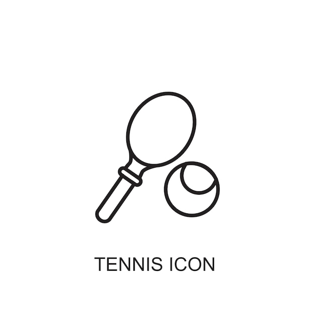 Tennis vector icon icon