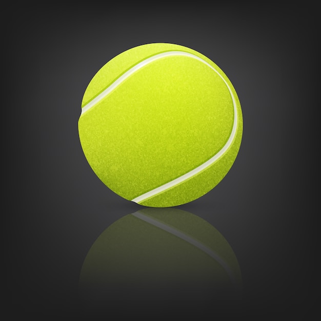 Vector tennisbal illustratie