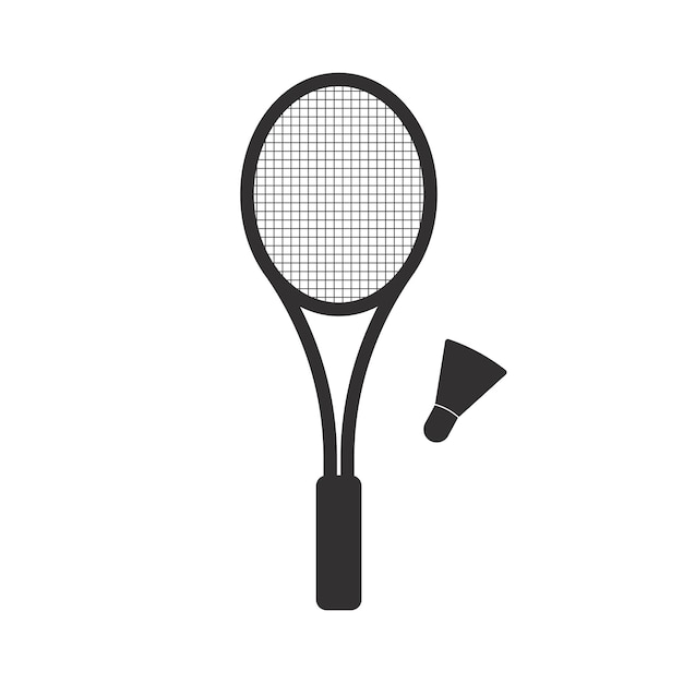 Tennisracket en shuttle