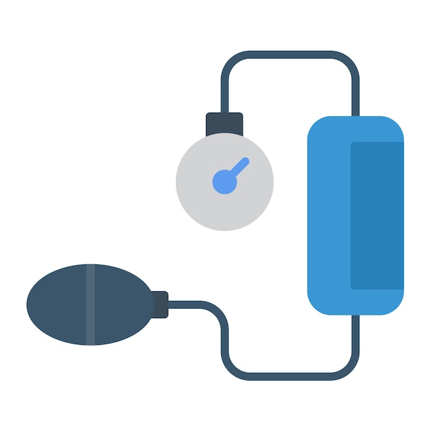 Tensiometer Flat Illustration