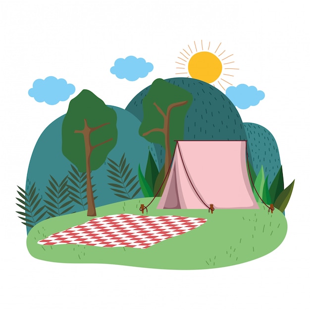 Tent and camping