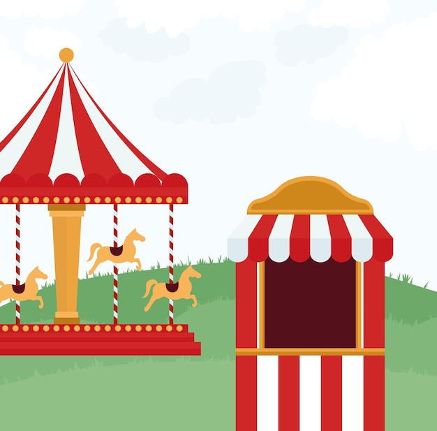 Tent en carrousel