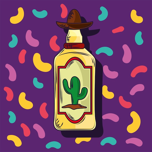 Tequila fles Mexicaans