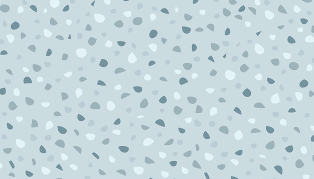 Синий фон терраццо и абстрактная простая векторная иллюстрация