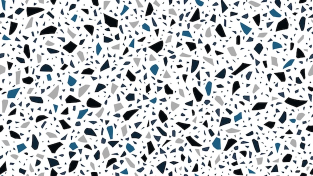 Terrazzo ceramic floor pattern or background