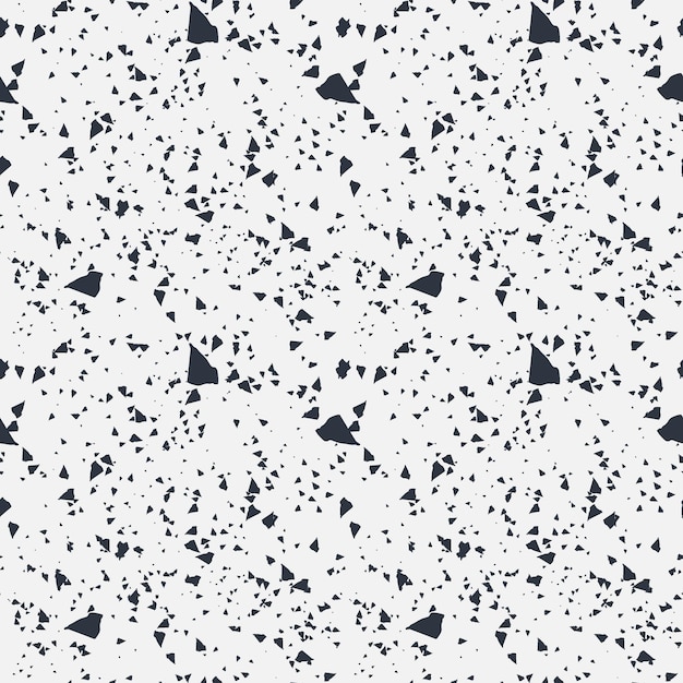 Vector terrazzo italiaans vloer naadloos patroon