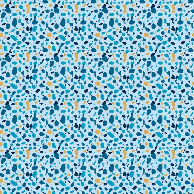 Terrazzo italian floor seamless pattern